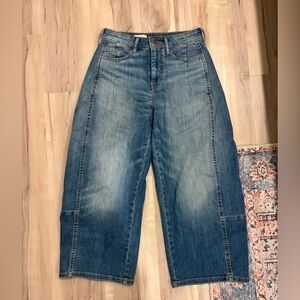 Pilcro Blue Wide-Leg Jeans